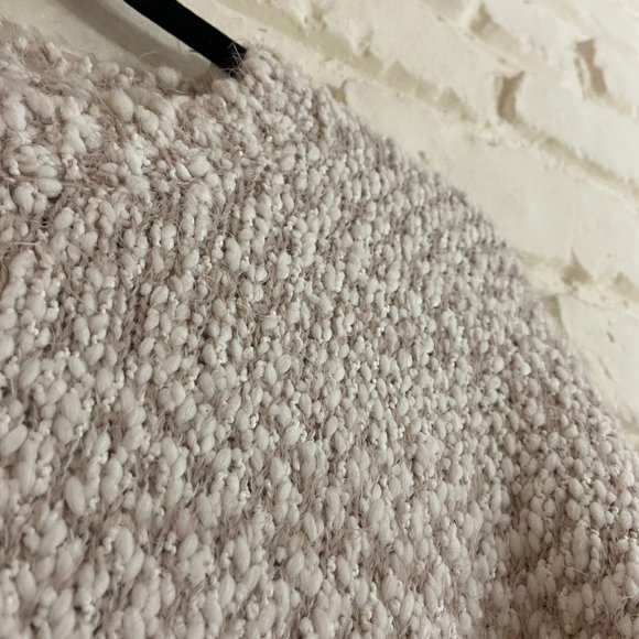 Fuzzy Sweater with Balloon Sleeve - Picture 5 of 5